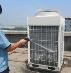 中央空調(diào)風(fēng)冷翅片清洗